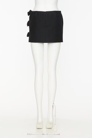 Minigonna In Crepe Couture 