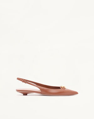 BALLERINA SLINGBACK VLOGO THE BOLD EDITION IN VITELLO 20MM