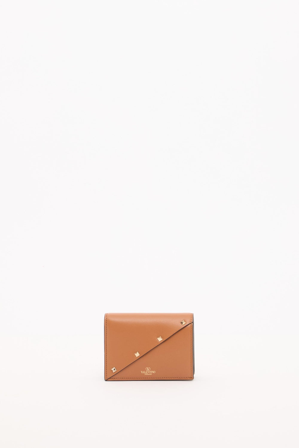 PORTAFOGLIO PICCOLO VALENTINO GARAVANI ROCKSTUD WISPY IN VITELLO