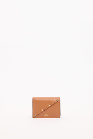 PORTAFOGLIO PICCOLO VALENTINO GARAVANI ROCKSTUD WISPY IN VITELLO