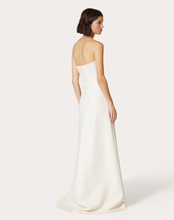 Abito Da Sera In Crepe Couture