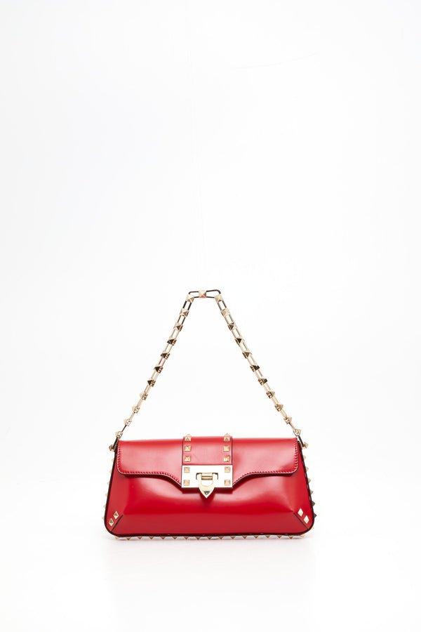 BORSA A SPALLA ROCKSTUD IN VITELLO