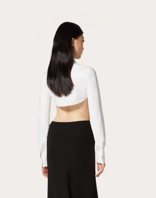 Camicia In Compact Popeline 