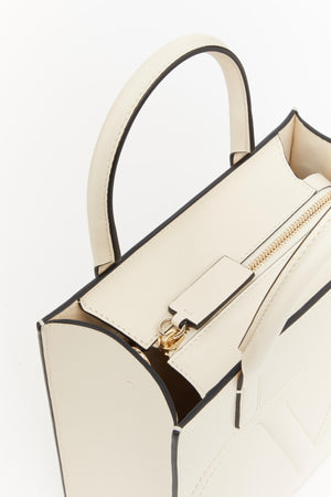 BORSA SHOPPING PICCOLA VLOGO WALK IN VITELLO 