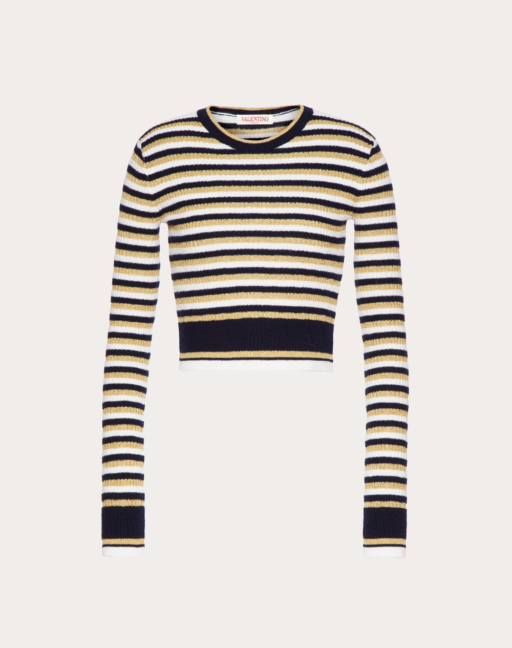 Maglia In Lana E Lurex 