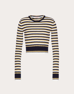 Maglia In Lana E Lurex
