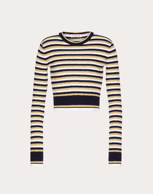 Maglia In Lana E Lurex 