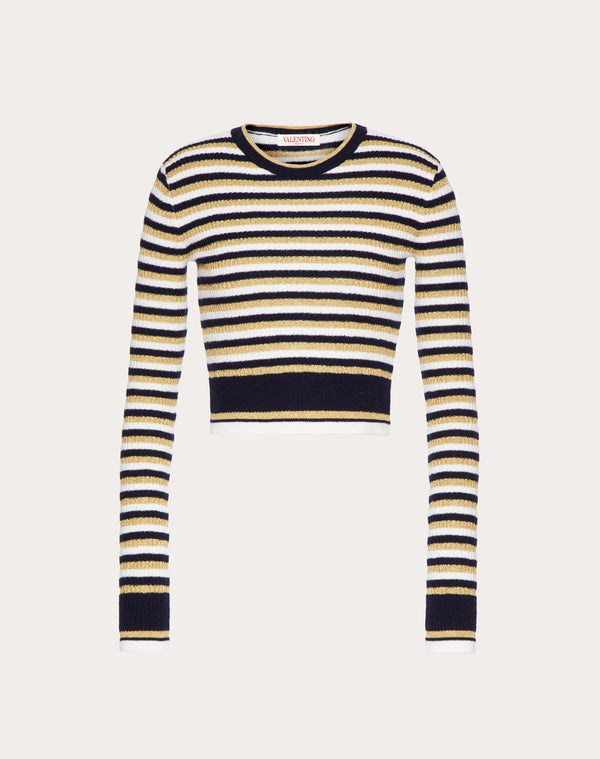 Maglia In Lana E Lurex 