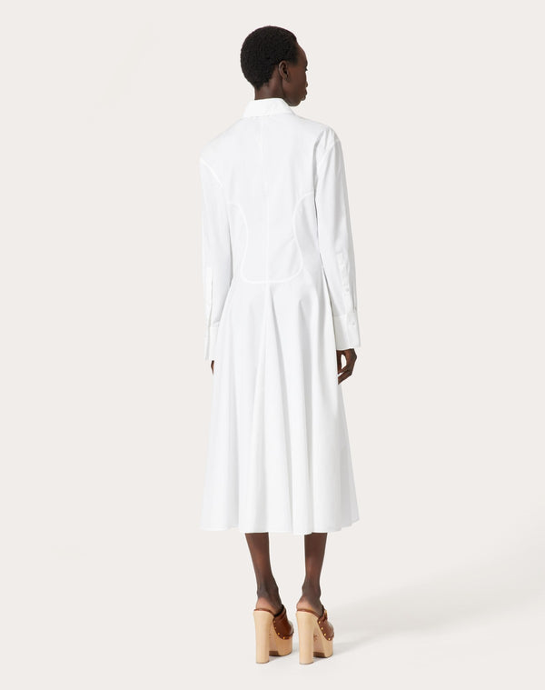 Chemisier  In Compact Popeline 