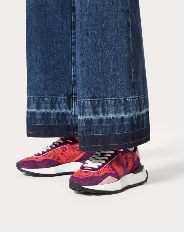 Sneaker Lacerunner In Pizzo E Mesh