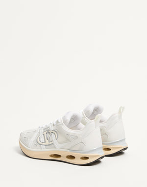 Sneaker Low Top Vlogo Easyjog In Vitello E Tessuto