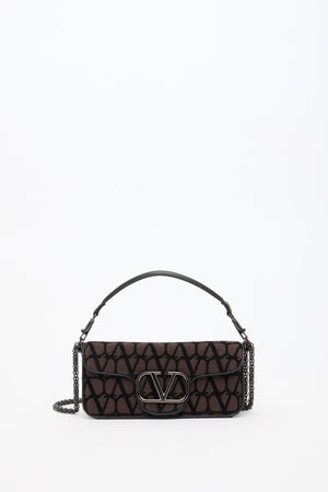 Borsa A Spalla Valentino Garavani Locò Toile Iconographe