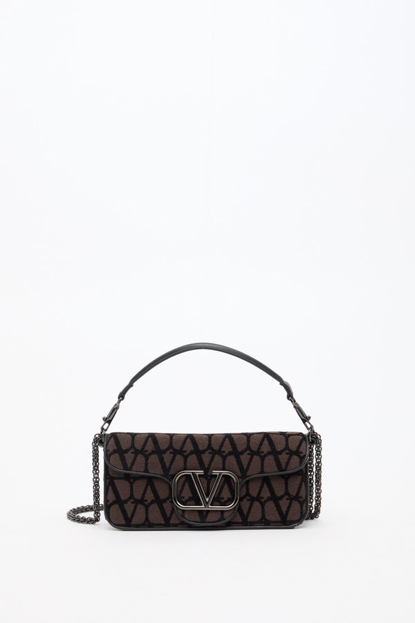 Borsa A Spalla Valentino Garavani Locò Toile Iconographe