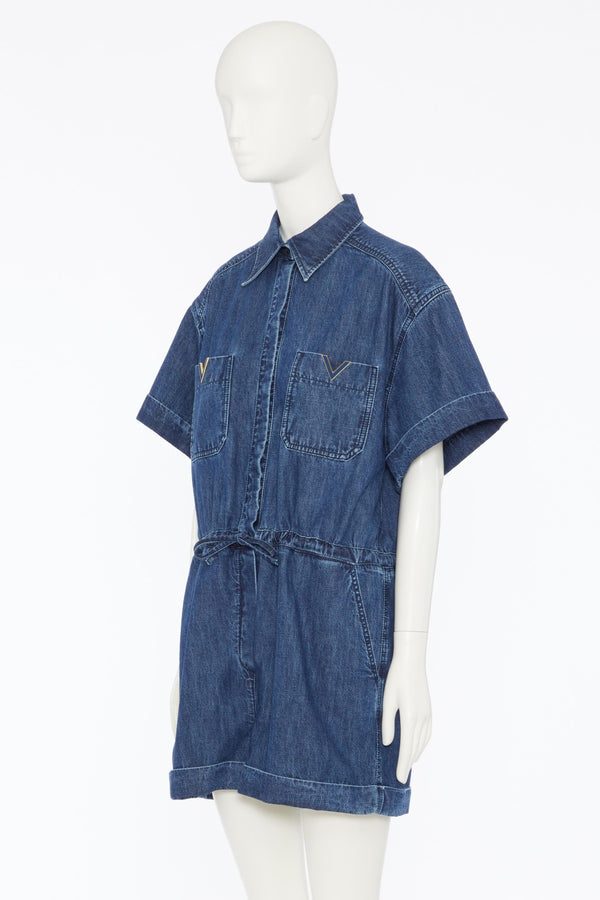 Jumpsuit In Denim Chambray