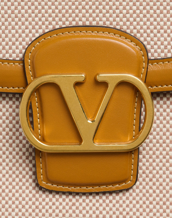 Borsa A Spalla Valentino Garavani 9To5 In Canvas