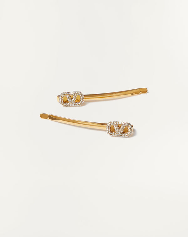 Fermagli Per Capelli Vlogo Signature In Metallo E Cristalli Swarovski®