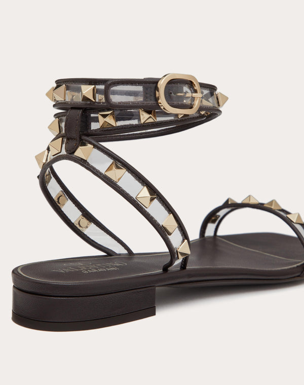 Sandalo Rockstud In Materiale Polimerico 15Mm