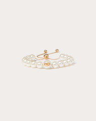 Bracciale Vlogo Signature In Metallo E Perle In Resina