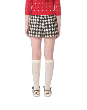 Shorts In Damier Light Tweed 