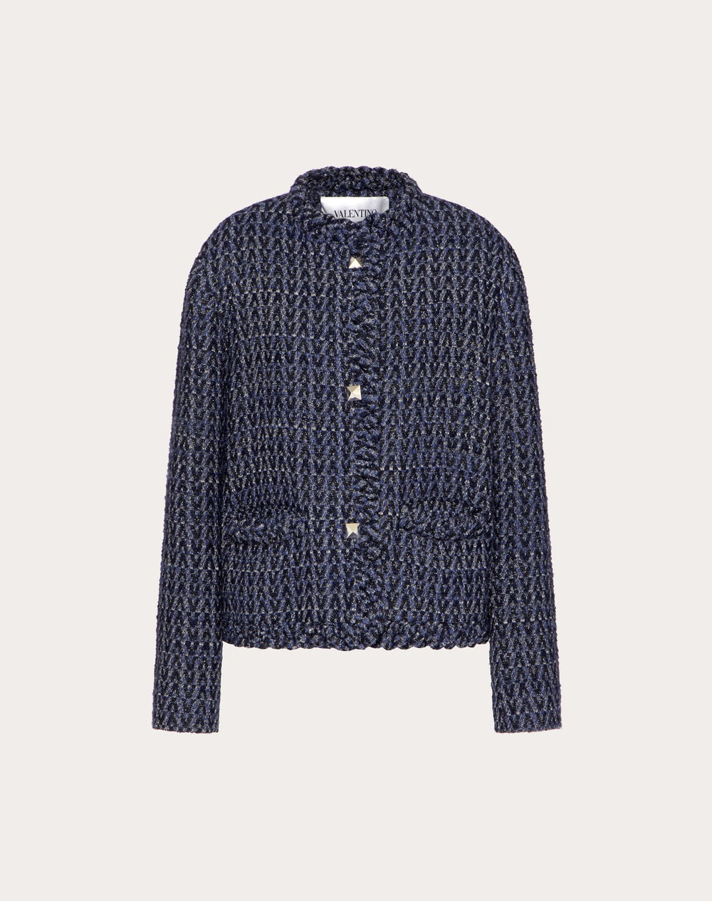 Giacca In Optical Valentino Tweed