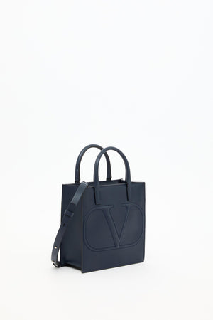 BORSA SHOPPING PICCOLA VLOGO WALK IN VITELLO 
