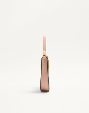 Mini Hobo Vlogo Signature In Vitello Con Logo Gioiello