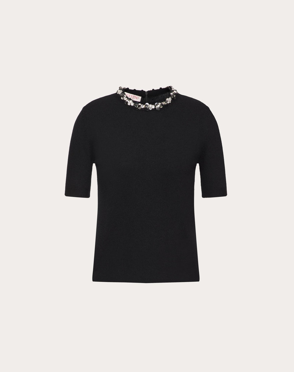 Maglia In Lana Ricamato