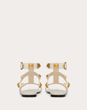 Sandalo Basso Roman Stud In Vitello