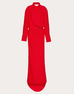 Abito Lungo In Cady Couture