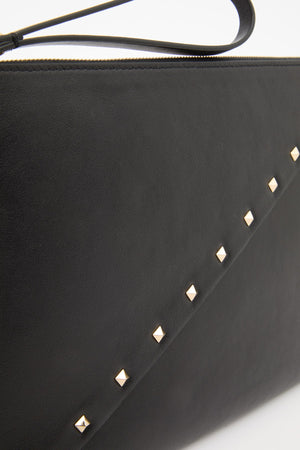 POUCH VALENTINO GARAVANI ROCKSTUD WISPY IN VITELLO