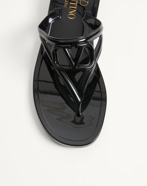 Sandalo Infradito Vlogo Signature In Gomma