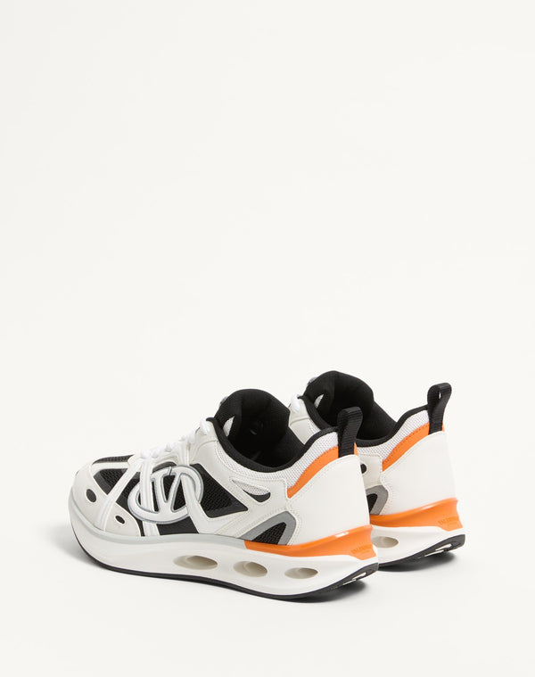Sneaker Low Top Vlogo Easyjog In Vitello E Tessuto