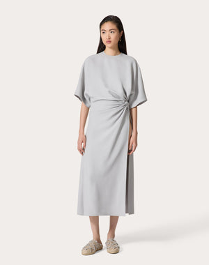 Abito Midi In Structured Couture 