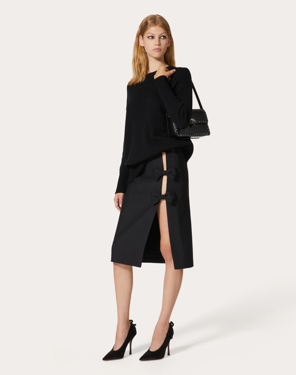 Gonna In Crepe Couture 