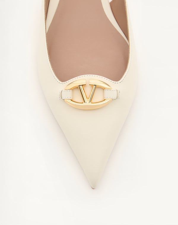BALLERINA SLINGBACK VLOGO THE BOLD EDITION IN VITELLO 20MM