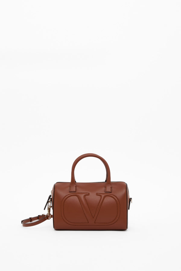 BORSA A MANO VLOGO WALK  IN VITELLO 