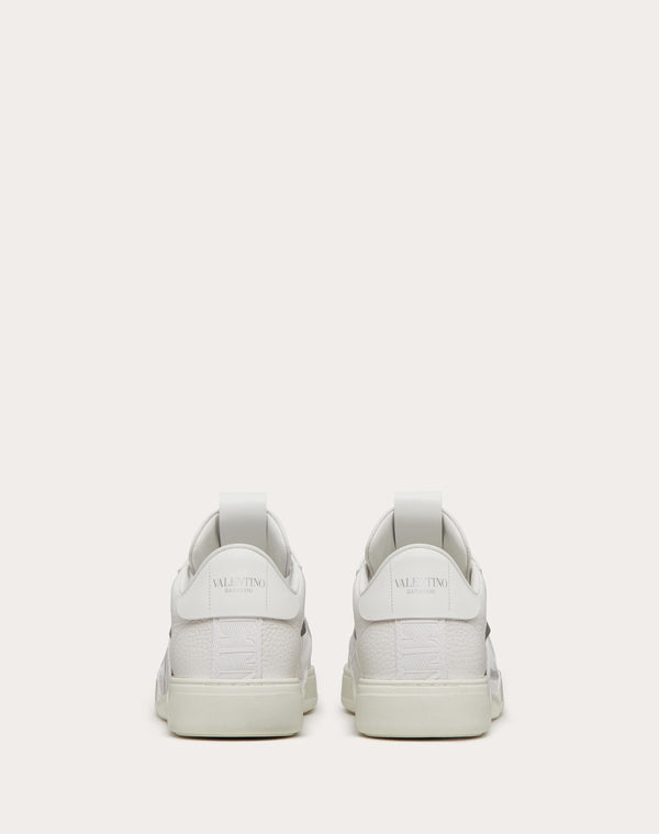 Sneaker Low-Top Vl7N In Vitello, Tessuto Rete E Nastri