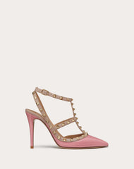 Décolleté Rockstud In Vernice Con Cinturini 100Mm