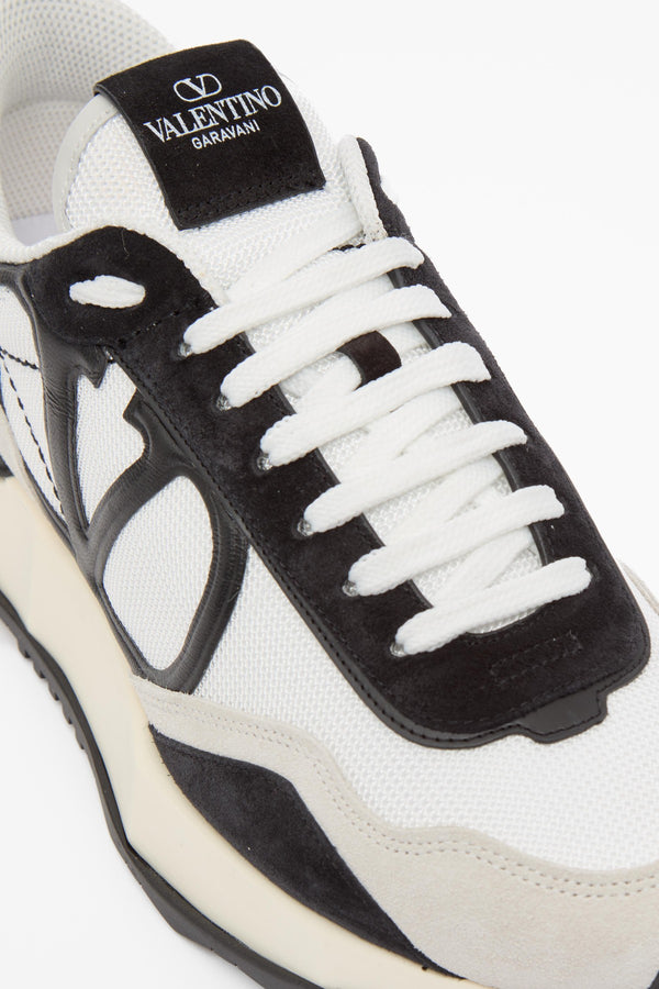 SNEAKER NETRUNNER IN TESSUTO E PELLE SCAMOSCIATA