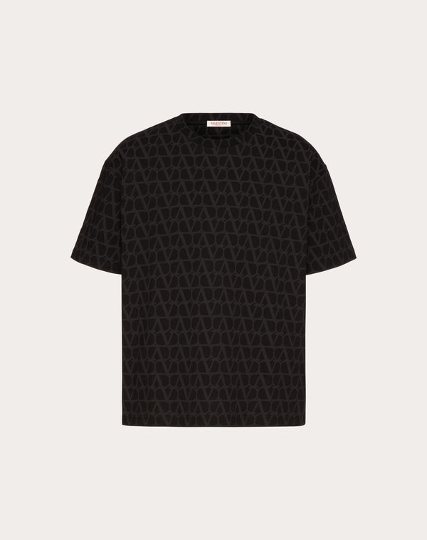 T-Shirt In Cotone Con Stampa Toile Iconographe