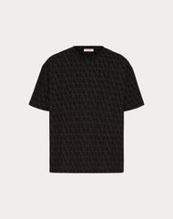 T-Shirt In Cotone Con Stampa Toile Iconographe