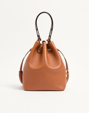 Borsa A Secchiello Media Valentino Garavani So Seau In Pelle