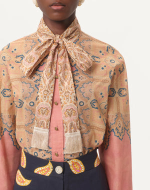 CAMICIA IN MUSSOLA VOYAGE IMAGINAIRE