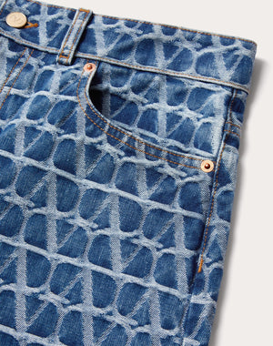 Pantaloni In Denim Toile Iconographe 