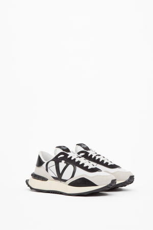 SNEAKER NETRUNNER IN TESSUTO E PELLE SCAMOSCIATA