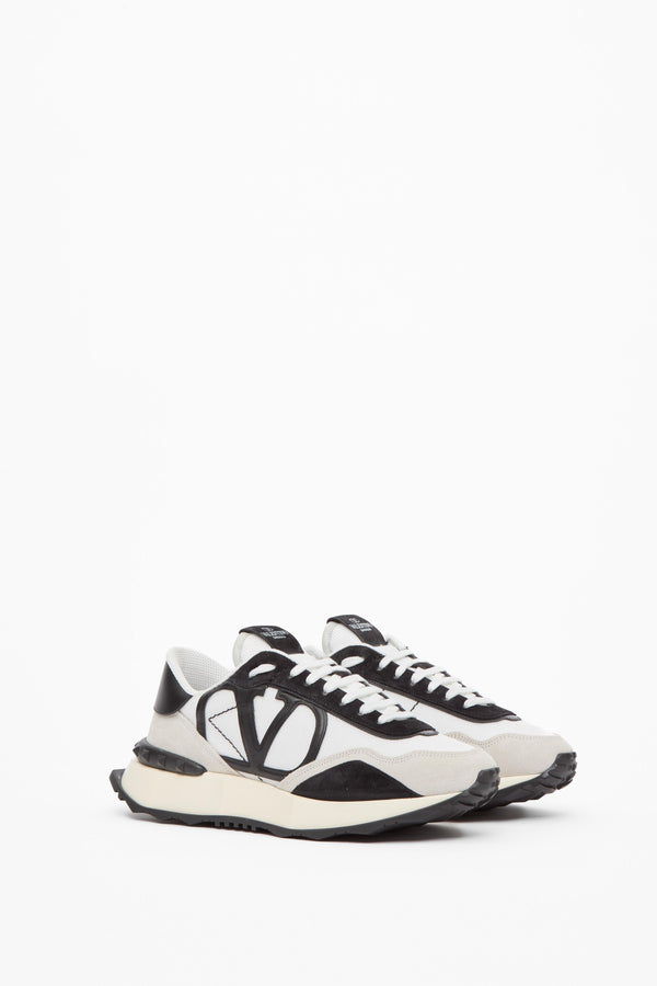 SNEAKER NETRUNNER IN TESSUTO E PELLE SCAMOSCIATA