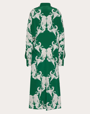 Abito In Crepe De Chine Metamorphos Siren Small 