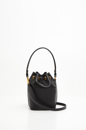 Mini Borsa A Secchiello Vlogo Signature In Nappa