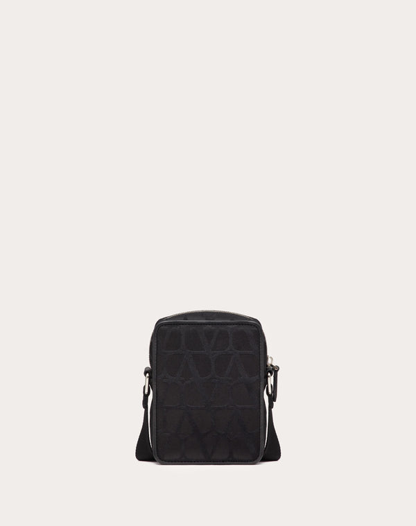 Borsa A Tracolla Piccola Black Iconographe In Nylon