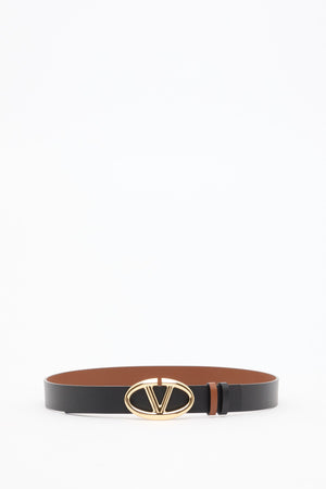 Cintura Reversibile Vlogo The Bold Edition In Vitello 30 Mm